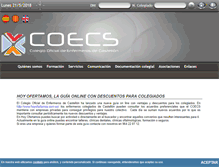 Tablet Screenshot of coecs.com